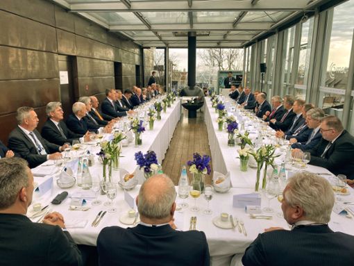 Dieses CEO Lunch am Rande der Sicherheitskonferenz hatte Verwunderung ausgelöst. Foto: dpa/Michael Bröcker