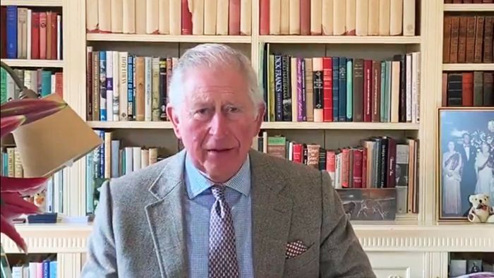 Prinz Charles meldet sich per Videobotschaft