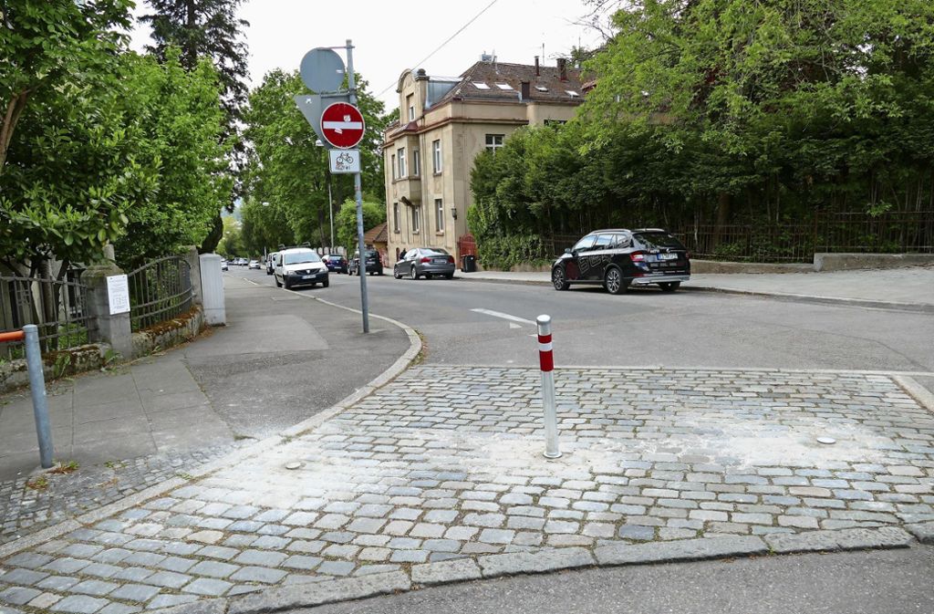 Ab der kommenden Woche ist die Wiesbadener Straße eine Sackgasse: Bad Cannstatt: Wiesbadener Straße wird Sackgasse