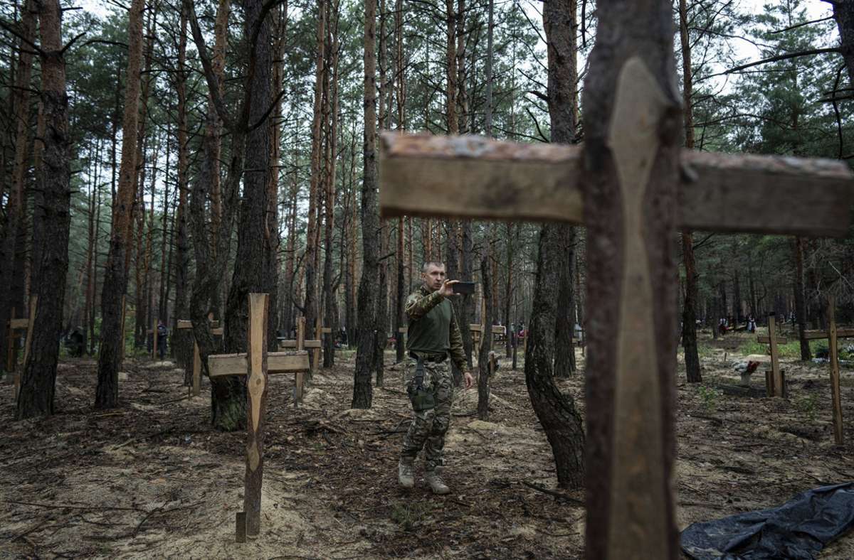 Krieg in der Ukraine: „Folterräume“ in zurückeroberten Gebieten entdeckt