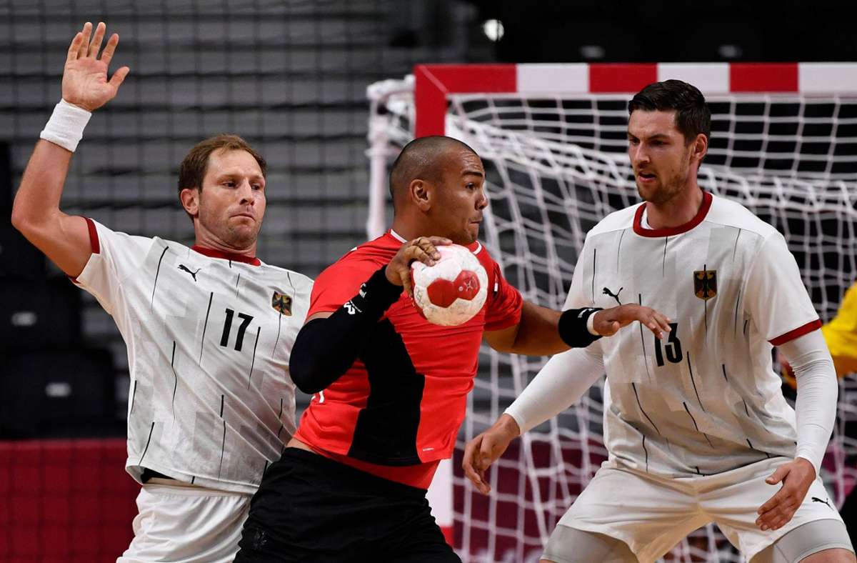 Deutsche Handballer: Chancenlos gegen Ägypten