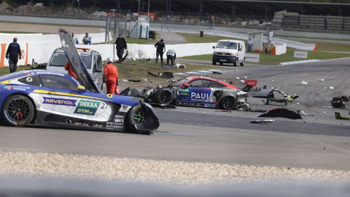 Sohn von Ralf Schumacher bricht sich bei DTM-Unfall Lendenwirbel