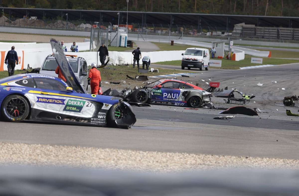 David Schumacher: Sohn von Ralf Schumacher bricht sich bei DTM-Unfall Lendenwirbel