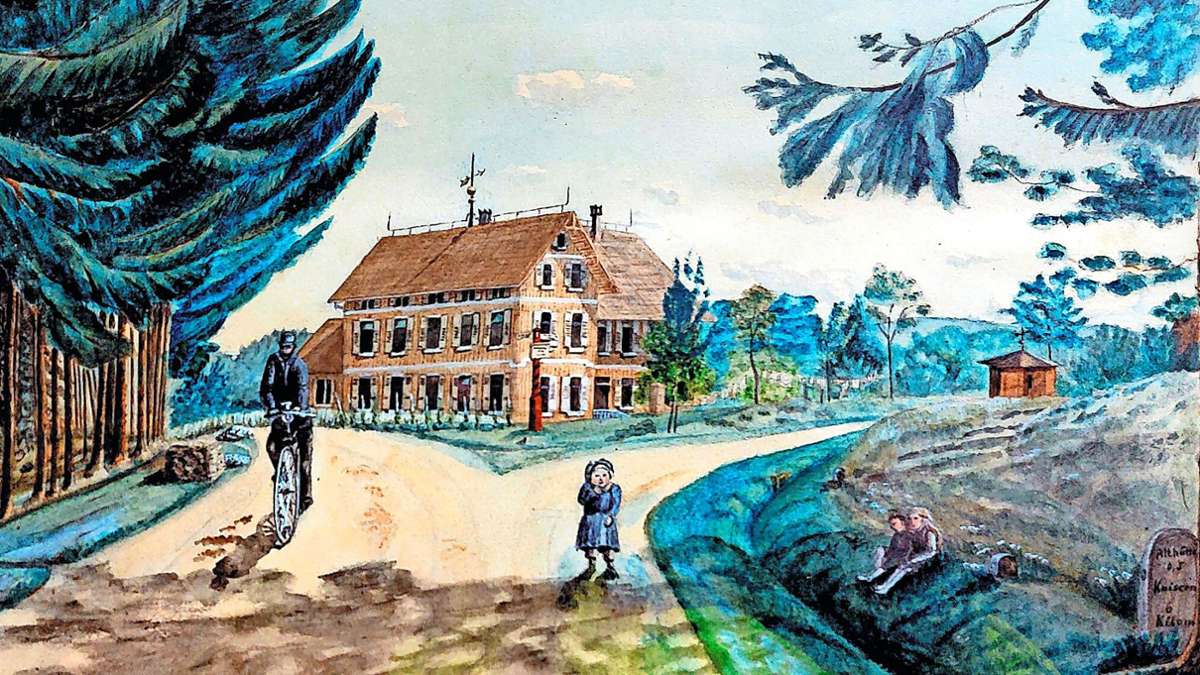 Historie aus Althütte: Wie früher in einer Dorfschule gelernt wurde