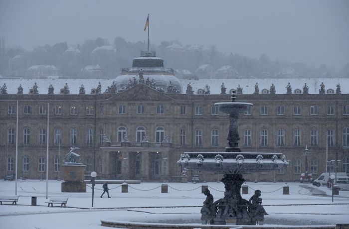 Statistik zum Wetter: Wie oft liegt in Stuttgart an Weihnachten Schnee?