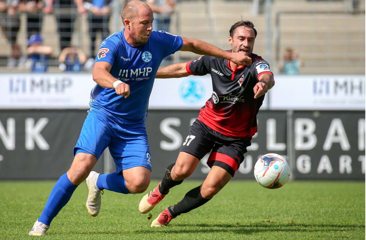 Lukas Kling von den Stuttgarter Kickers: „In Reutlingen will ich auf der richtigen Seite treffen“