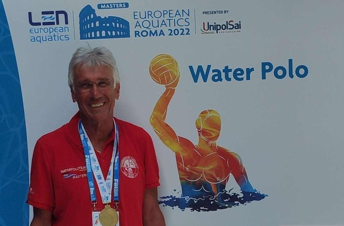 Wasserball: Ein Schmidener Europameister im Wasser