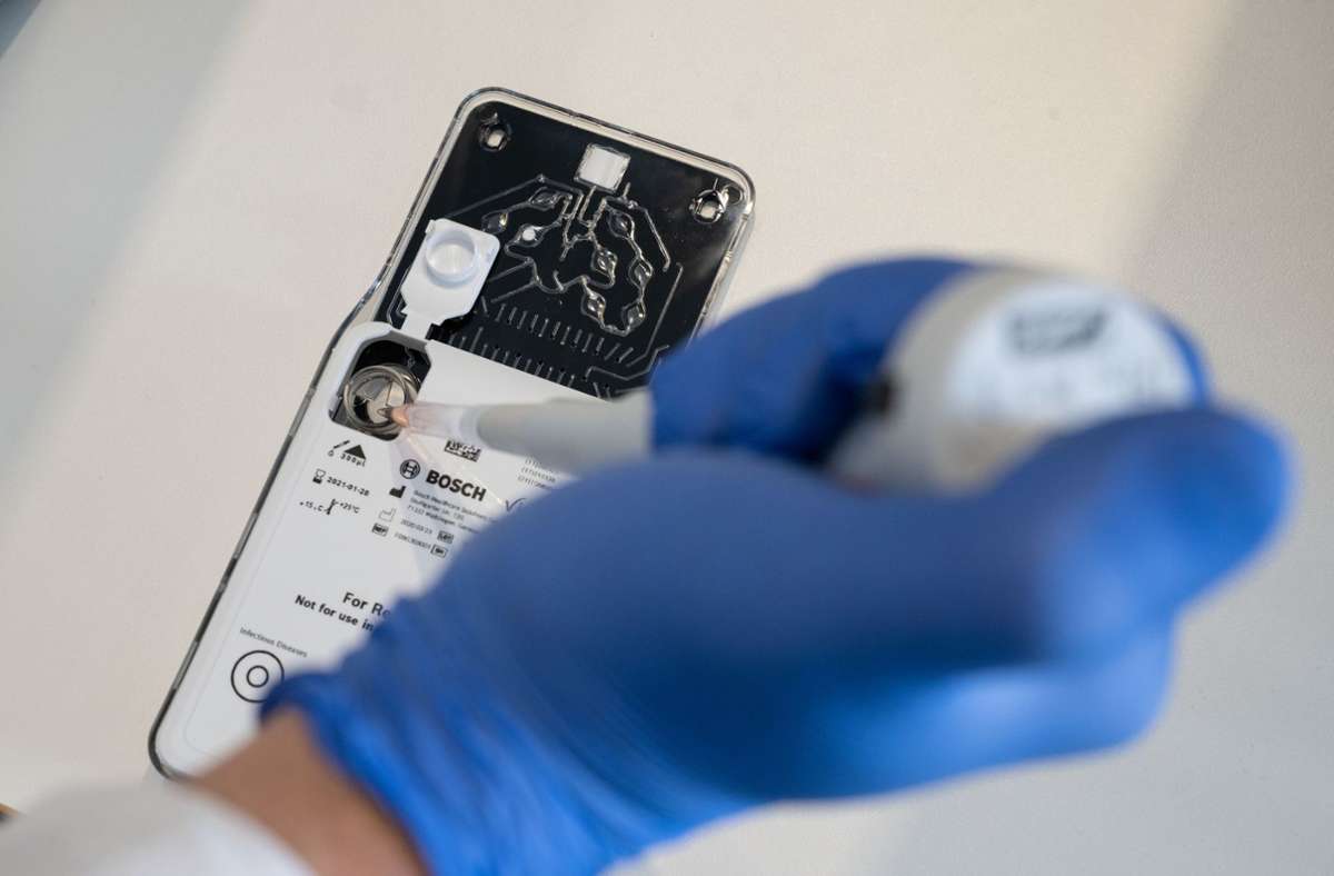 PCR-Test: Bosch beschleunigt Corona-Test –  Ergebnis nach 39 Minuten