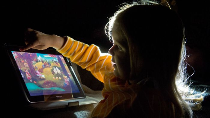 Kleine Kinder nutzen digitale Medien zu stark