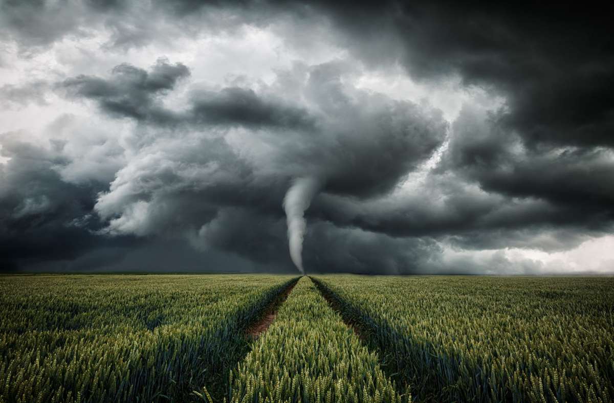 Zwischen 20 und 60 Tornados werden jedes Jahr in Deutschland entdeckt – und einige können enorm gefährlich werden. Foto: Adobe Stock/Oliver Henze