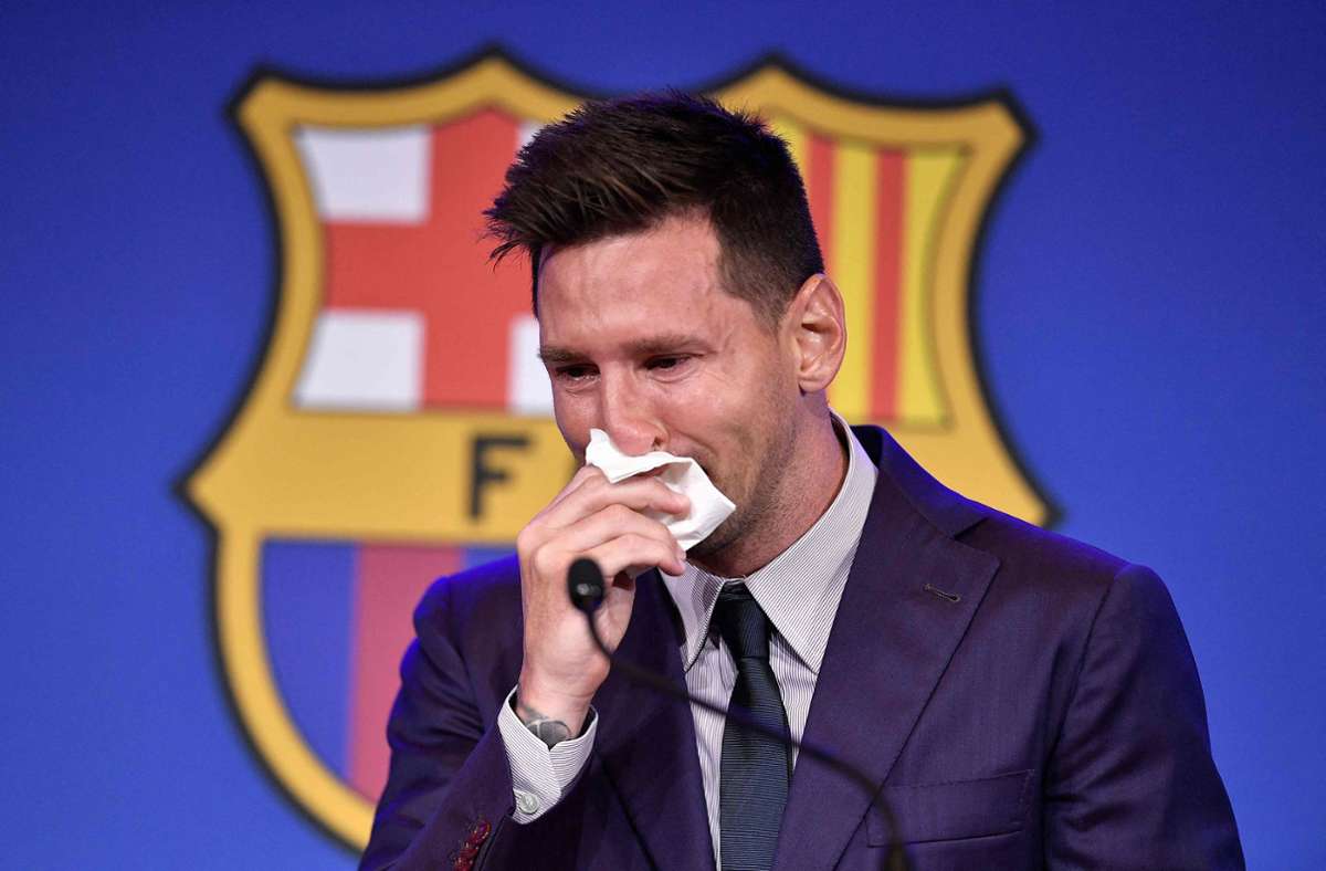 Lionel Messi: Superstar bestätigt unter Tränen Abschied vom FC Barcelona
