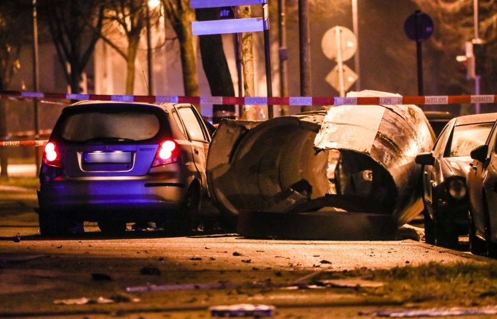 Mann nach Unfall in Stuttgart erschossen