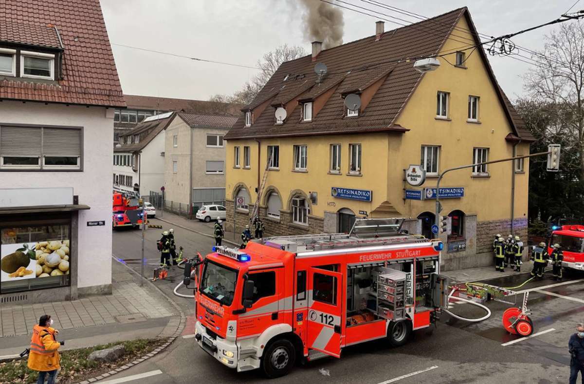 Nach Brand in Feuerbach: Kriminalpolizei ermittelt wegen Feuer in Gaststätte