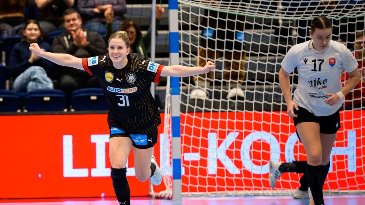 Sieg gegen die Slowakei: Handball-Frauen lösen vorzeitig das EM-Ticket