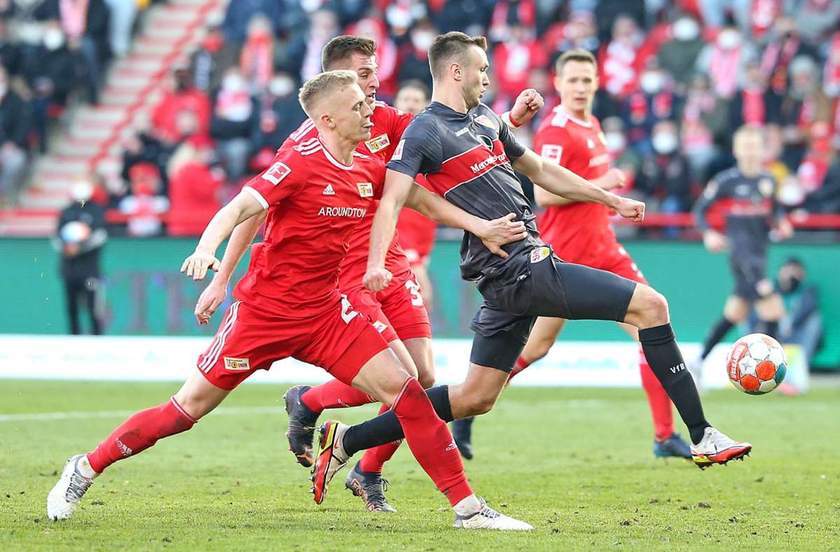 1. FC Union Berlin gegen VfB Stuttgart: Timo Baumgartl sauer, Sasa Kalajdzic „einfach happy“