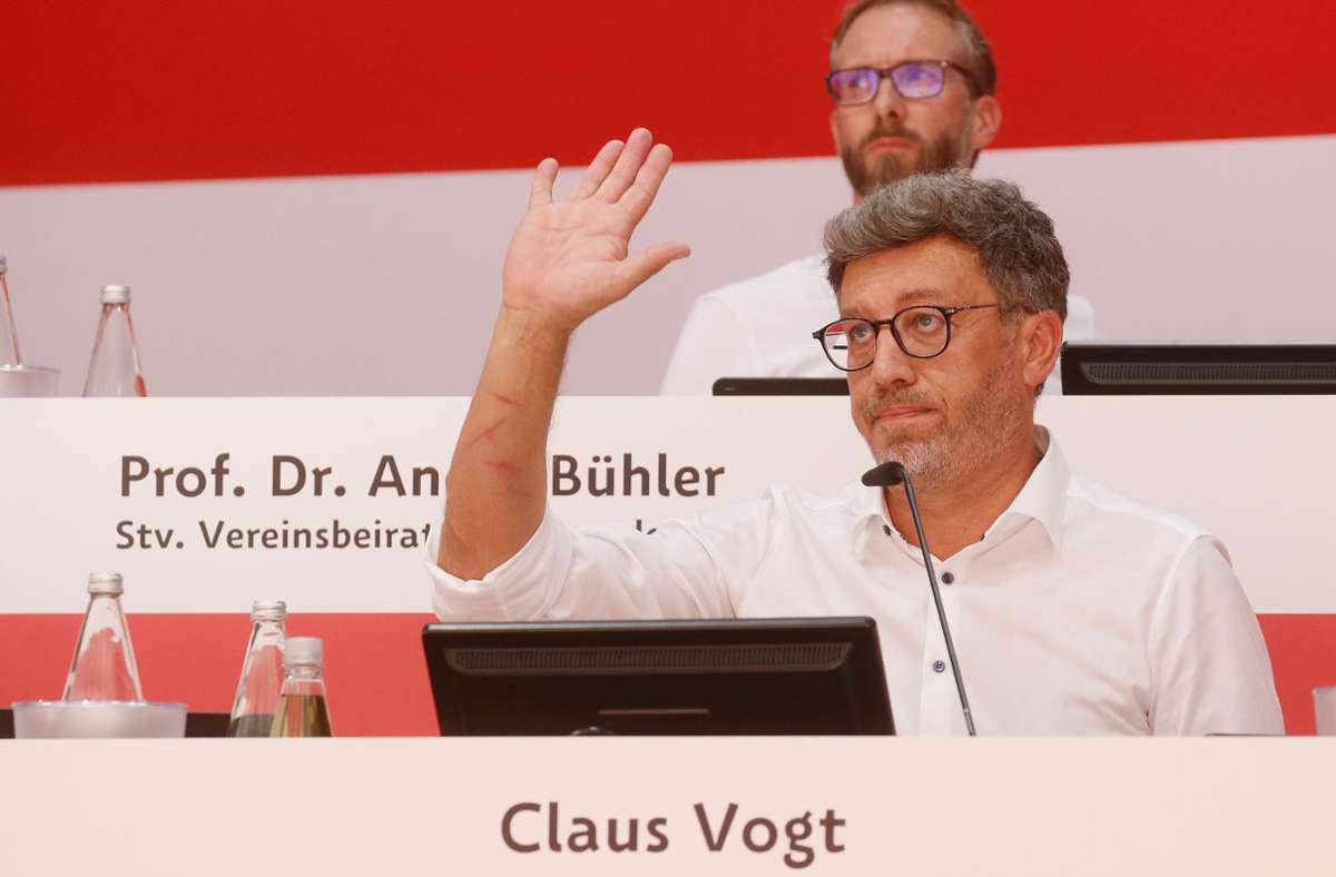 VfB Stuttgart: Vogt-Gegner scheitern mit Abwahlanträgen
