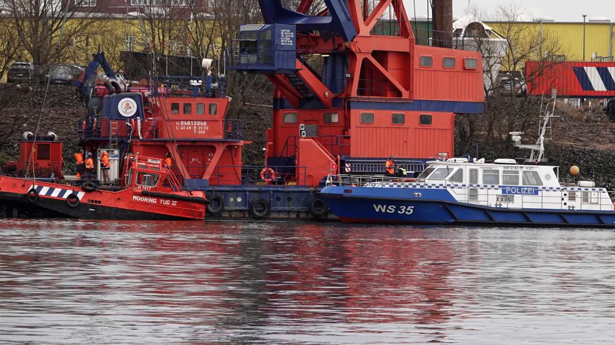 Schiffsunfall in Hamburg: Gefundene Leiche ist Schiffsführer