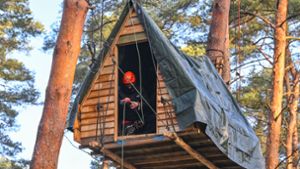Protest wird größer – Aktivisten auf Baumhäusern