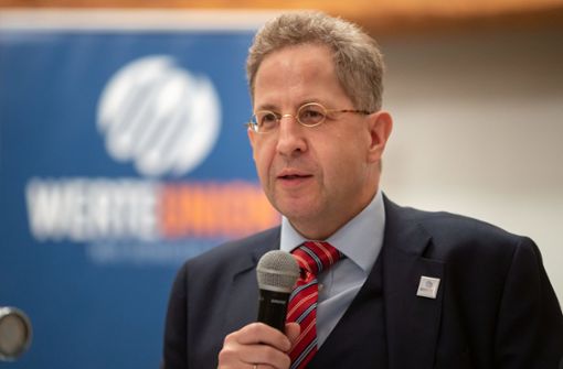 Hans-Georg Maaßen hatte sich bei der Bundestagswahl 2021 für die CDU in Thüringen um ein Direktmandat beworben. Foto: dpa/Michael Reichel
