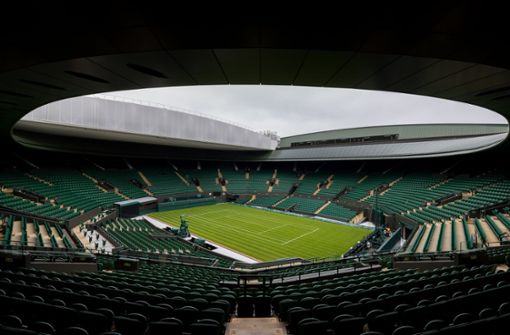 Der Centre Court von Wimbledon ist bestens präpariert. Foto: dpa/Aeltc