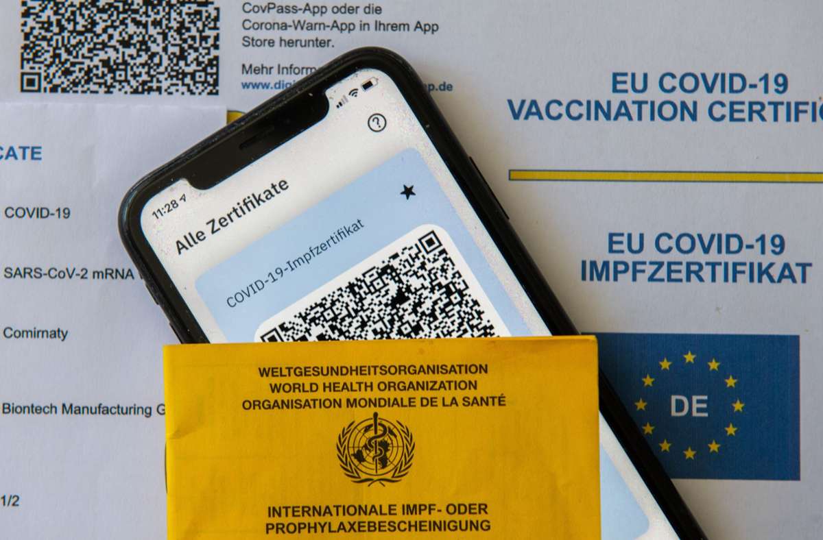 Digitaler Impfnachweis in Baden-Württemberg: Der QR-Code für Geimpfte landet im Briefkasten