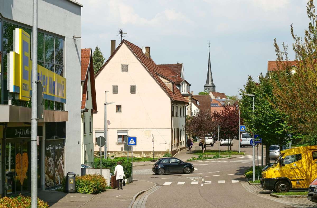 Innenstadt  Ditzingen: Wie geht es weiter am Edeka-Kreisel?