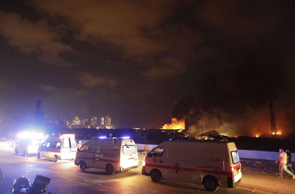 Bei der gewaltigen Explosion kamen mindestens 130 Menschen ums Leben.