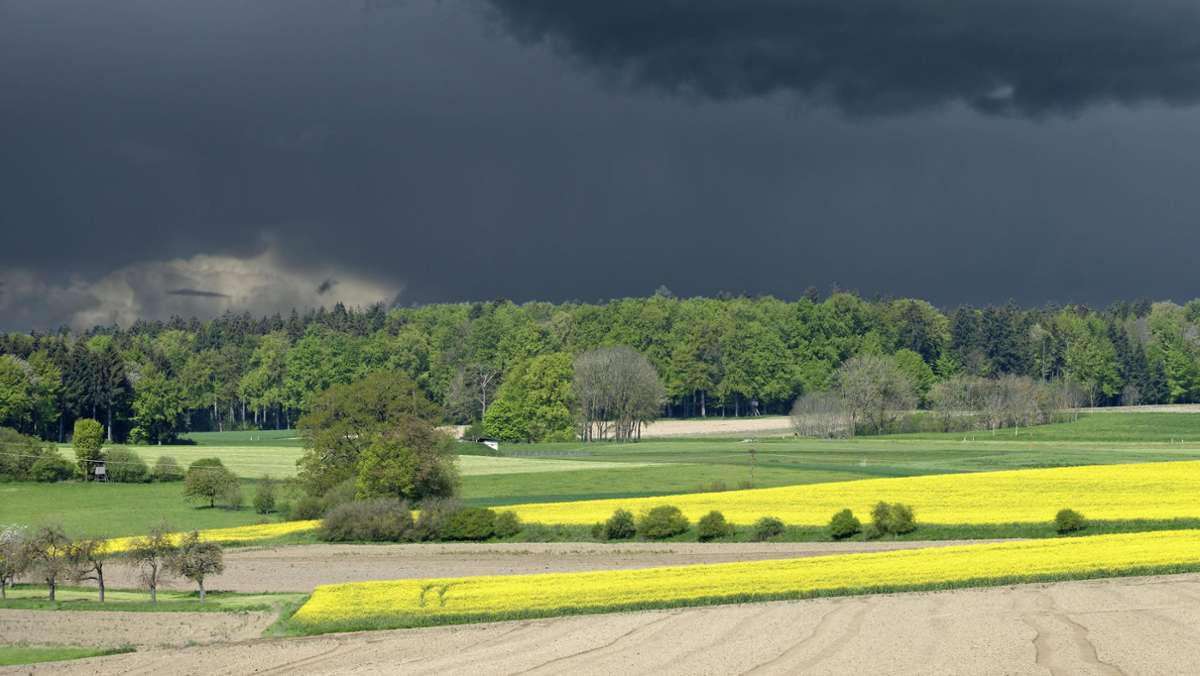 Baden-Württemberg: DWD warnt vor Gewitter und Starkregen
