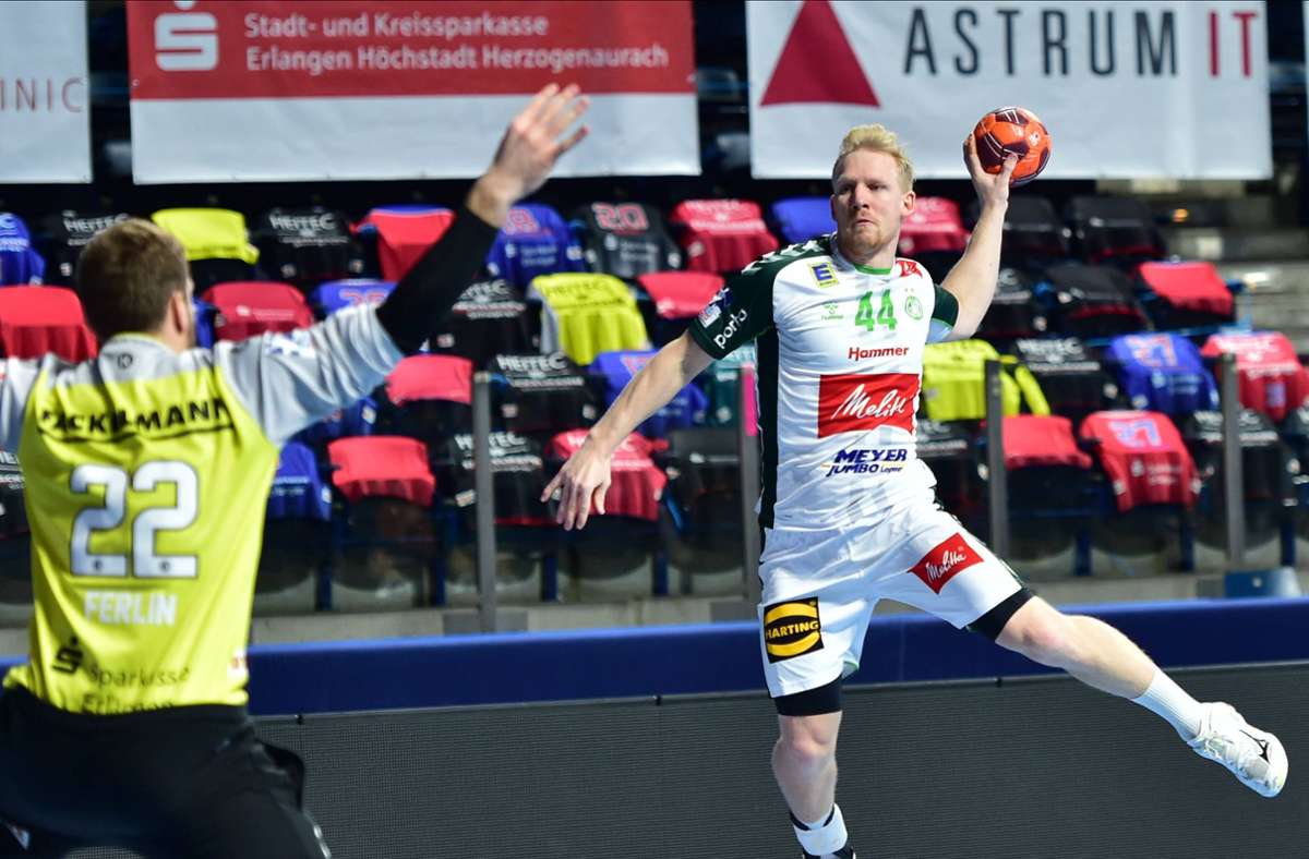 Frisch Auf Göppingen / Handball-Bundesliga: Norwegischer Nationalspieler Kevin Gulliksen an der Angel