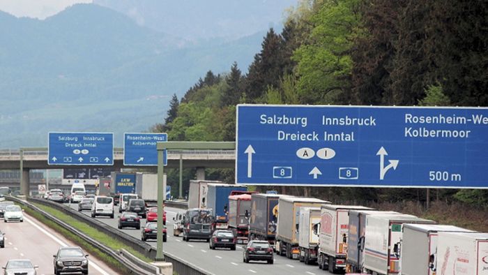 Tirol drosselt im ersten Halbjahr 2021  erneut Lkw-Verkehr