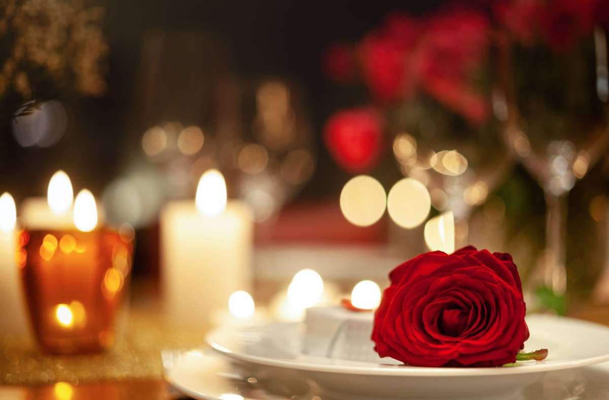 Valentinstag 2022 in Stuttgart: Restaurants bieten wieder romantische Dinner an