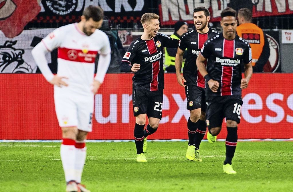 Der VfB Stuttgart verliert in Leverkusen mit 0:2 – Weiter Letzter: Dürftige Offensivleistung des VfB