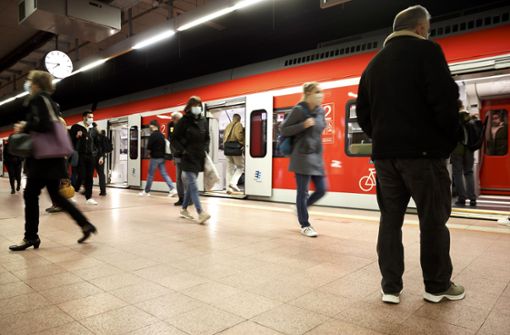 Die Auseinandersetzung ereignete sich auf dem S-Bahnsteig am Hauptbahnhof. (Archivfoto) Foto: Lichtgut/Julian Rettig