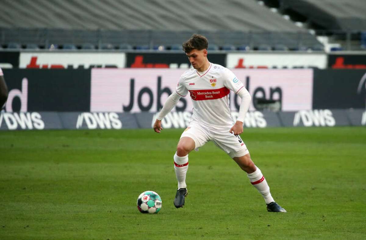 Mateo Klimowicz stand letztmals beim 2:5 in Leverkusen in der VfB-Startelf.