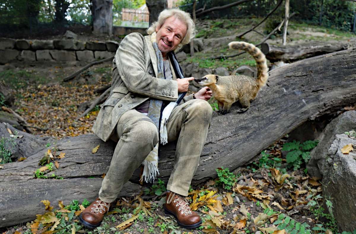 Thomas Gottschalk: Moderator ist Pate für Nasenbär „Thommy“ im Karlsruher Zoo