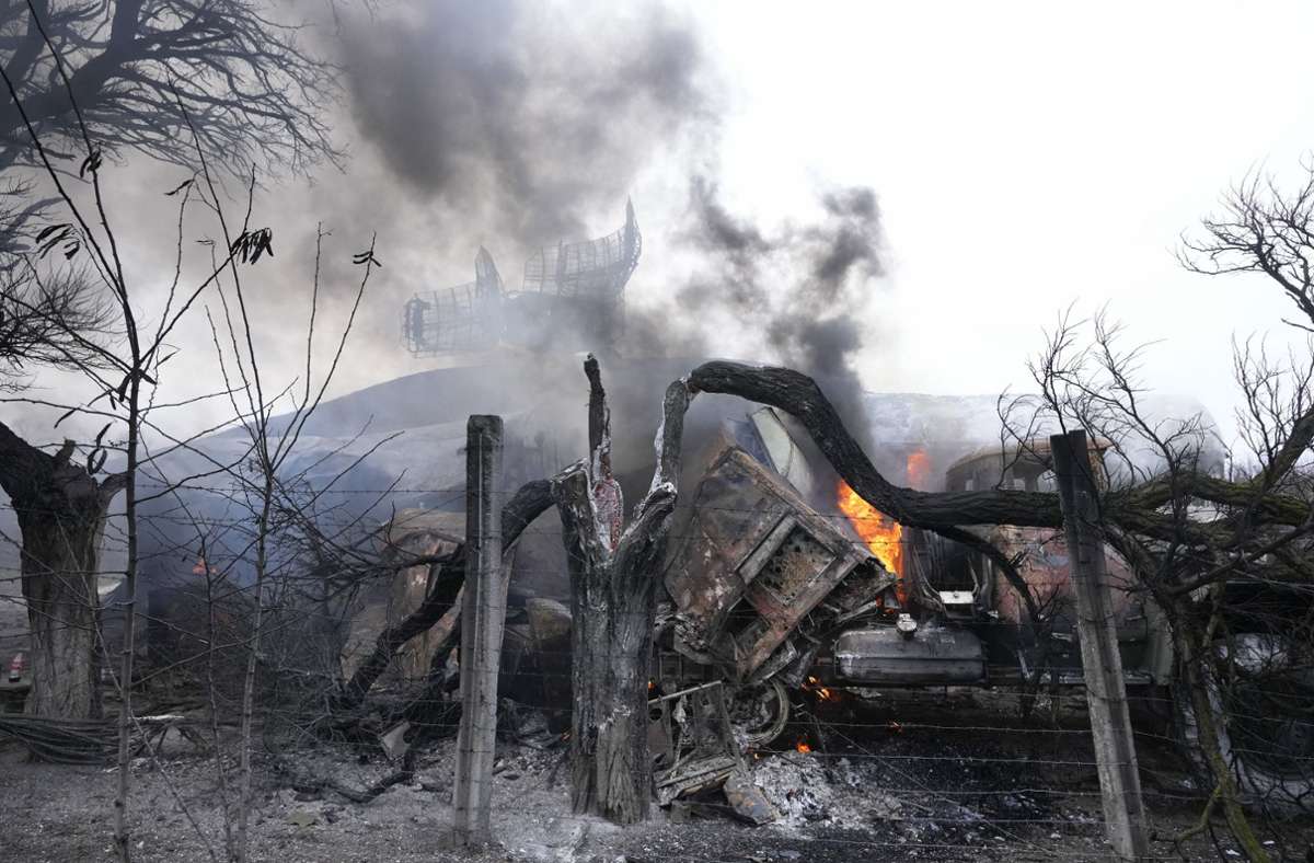 Krieg in der Ukraine: Russland ordnet Feuerpause für Mariupol und Wolnowacha an