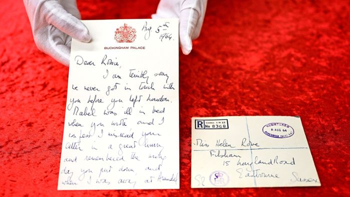 Brief von Queen Elisabeth II – Auf Startgebot steigt niemand ein