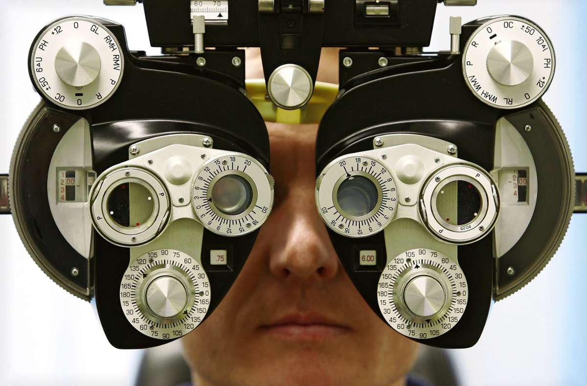 In dem Ärztehaus  in Leinfelden befindet sich auch ein  Augenzentrum. Dort sind sogar ambulante Operationen möglich.Foto: dpa/Jens Wolf Foto: dpa