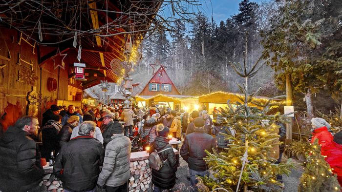 Der wohl urigste Weihnachtsmarkt der Region