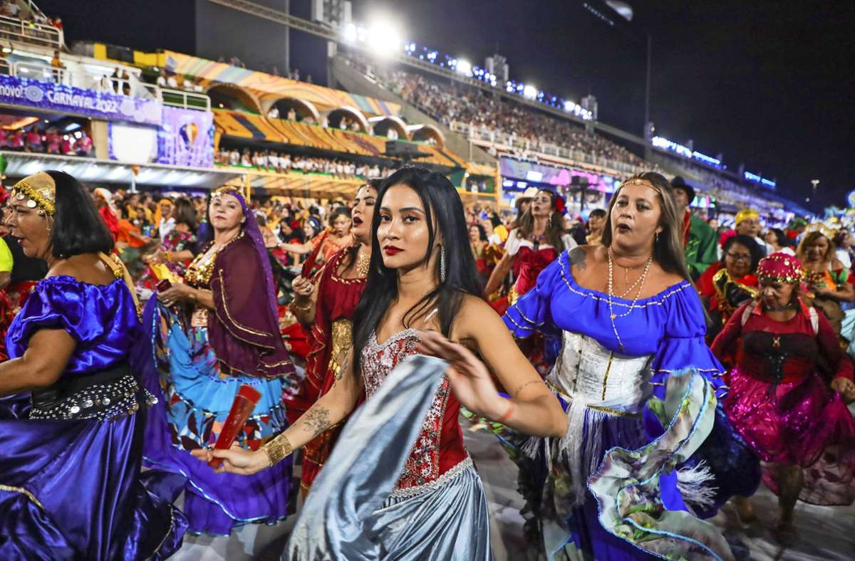 Im Sambodrom in Rio de Janeiro: Nach Corona: Es lebe der Karneval in Rio Corona