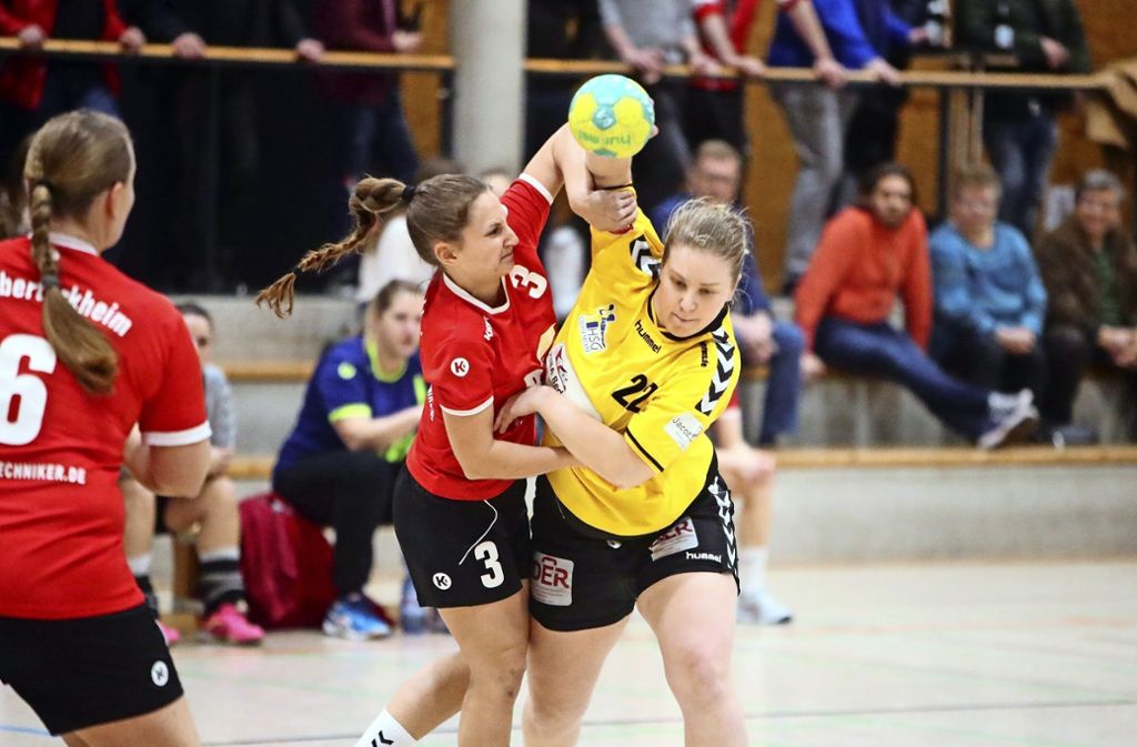 Obertürkheim Bezirksklasse-Handballerinnen der  HSG Oberer Neckar gewinnen Lokalderby beim TV Obertürkheim mit 26:23: Immer eine Antwort parat