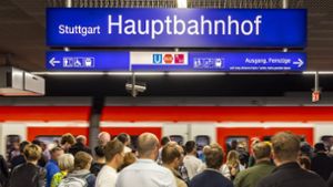 S-Bahn-Ausfälle  zwischen Hauptbahnhof und Vaihingen