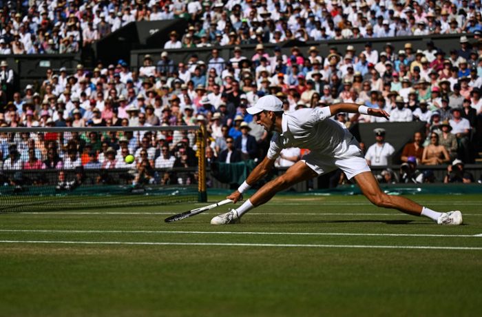 Finale von Wimbledon: Siebter Sieg: Djokovic entnervt Kyrgios