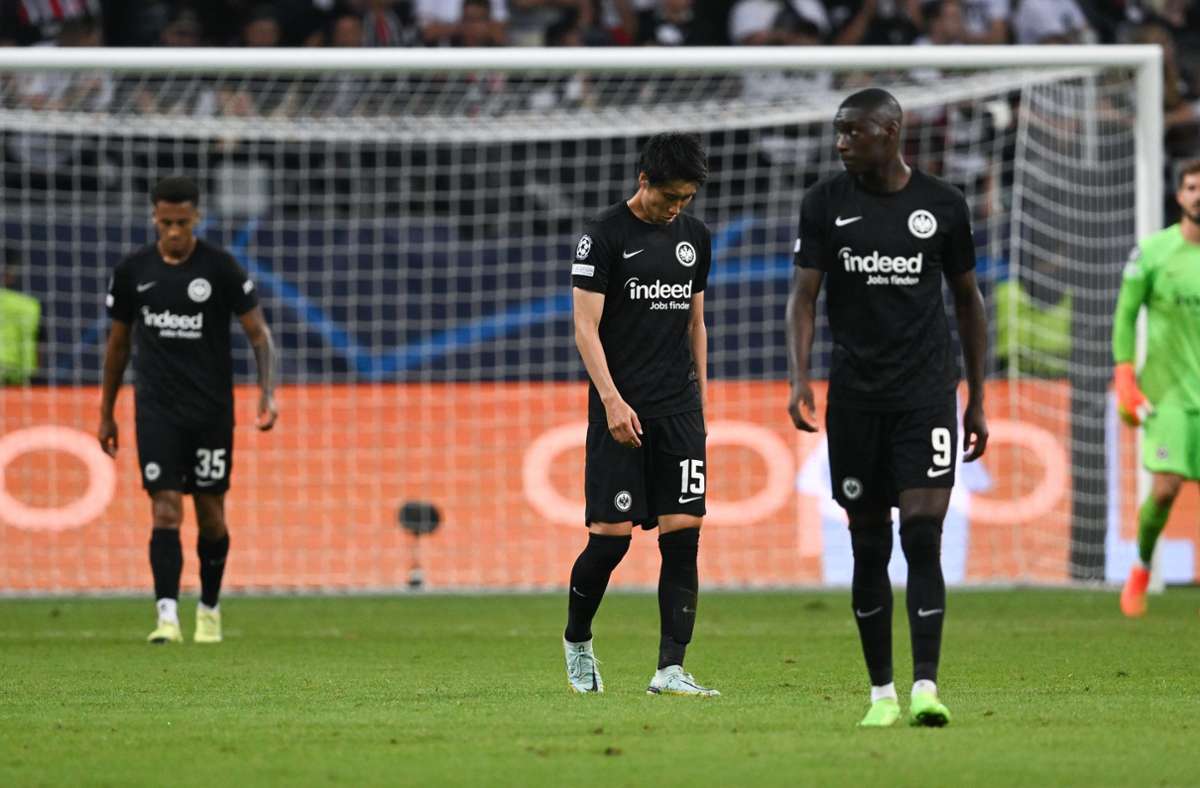 0:3 gegen Sporting Lissabon: Dämpfer für Eintracht Frankfurt zum Königsklassen-Debüt