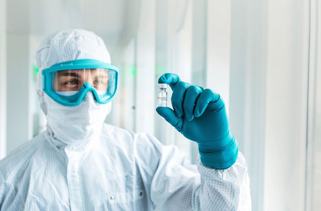 In den Laboren des biopharmazeutischen Unternehmens Curevac wird an einem Impfstoff gegen das neuartige Coronavirus getüftelt. Foto: x-default/Patrick Hipp