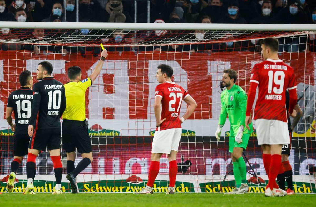 Fußball-Bundesliga: Frankfurt klettert unten raus - Zweite Niederlage für Freiburg