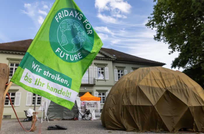 Konstanz: Fridays for Future errichtet Klimacamp