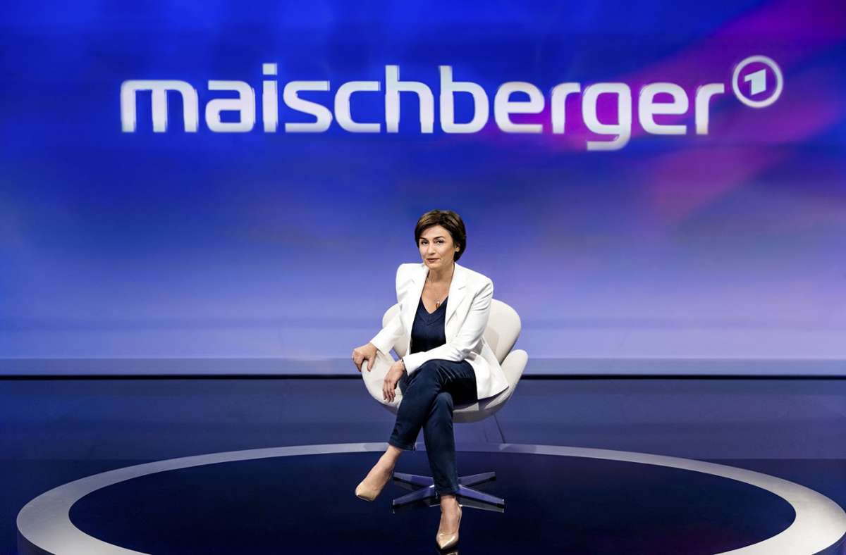 Sandra Maischberger empfängt zwei Mal die Woche Gäste in ihrer Talkshow. (Archivbild) Foto: dpa/Thomas Kierok