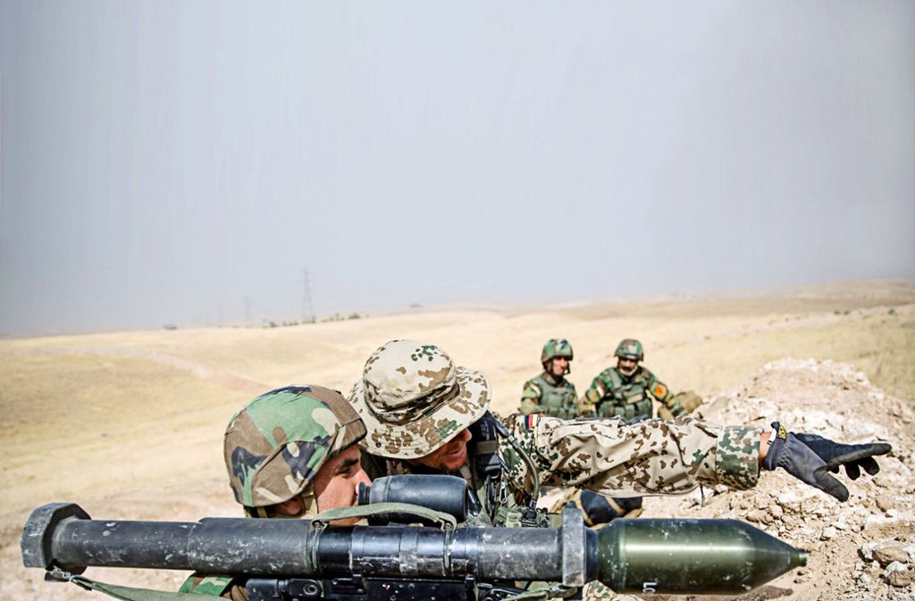 Die Bundeswehr zieht einen Teil ihrer Soldaten aus dem Irak ab. Foto: dpa/Michael Kappeler