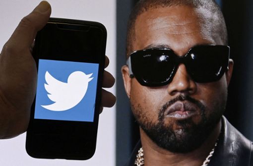 Twitter hat den Account von Kanye West gesperrt. Foto: AFP/OLIVIER DOULIERY